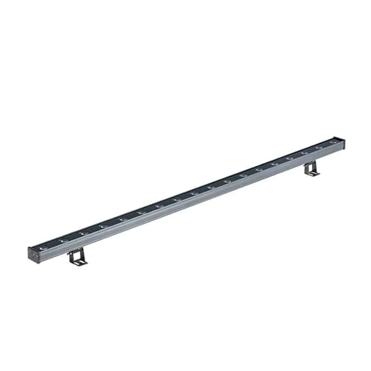 Lineaire buitenwallwasher voor 12 V AC/DC of 24 V DC