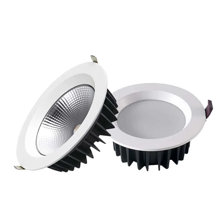 Downlight met grote diameter en COB- of SMD-lichtbron