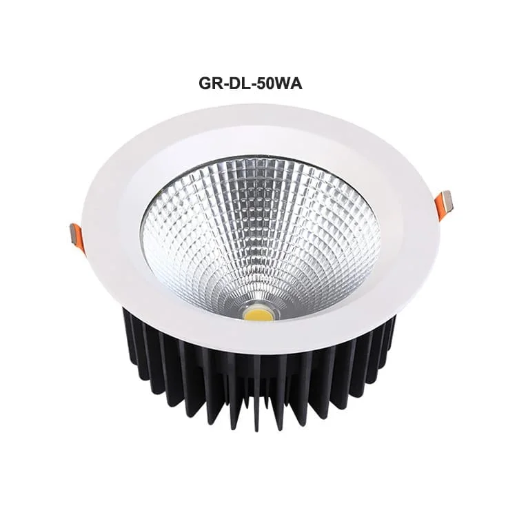 Yüksek güçlü gömme LED downlight | 50 / 60 / 70 / 80 W