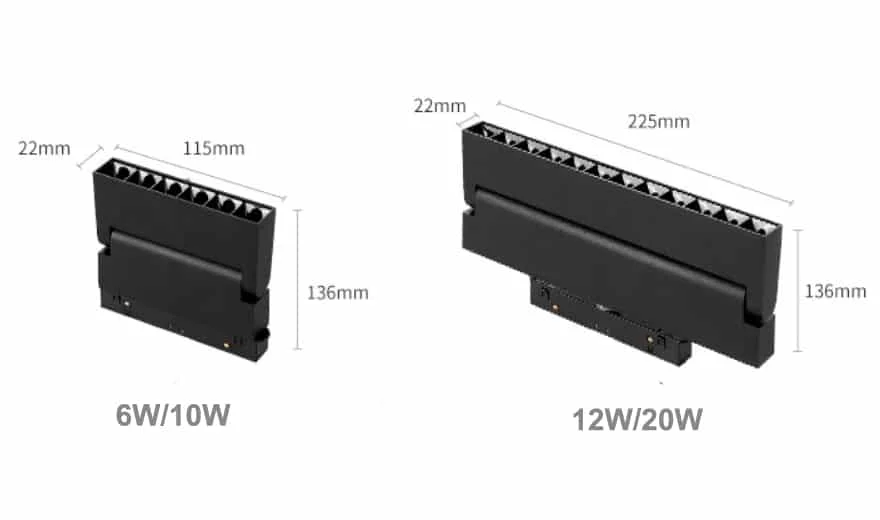 Kantelbare richtbare magnetische spot