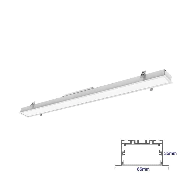 LS6535-inbouwlichtlijnen voor plafond of wand