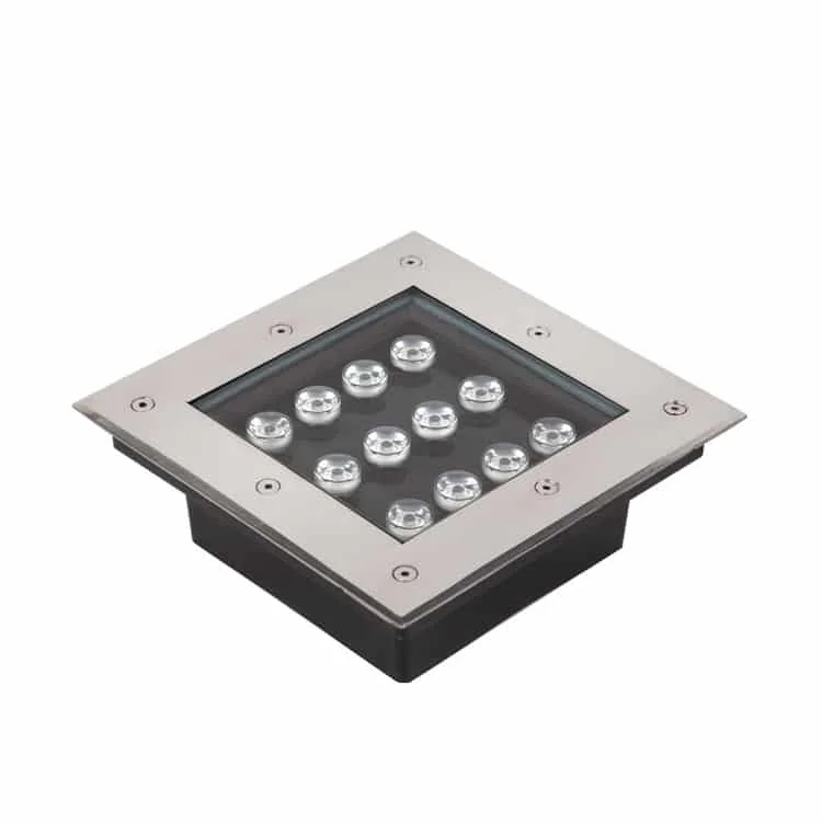 Vierkante GL-F-armaturen met opwaarts licht vanuit de grond