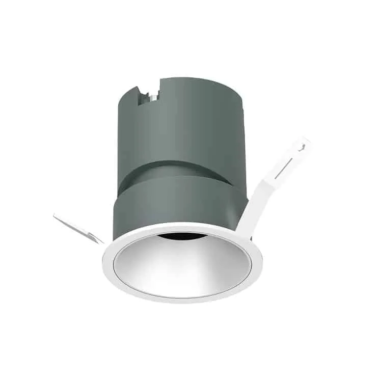 Richtbare downlights in twee behuizingsmaten
