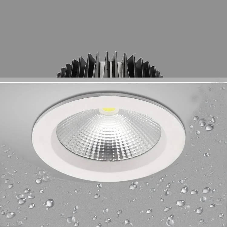 Voorbeeld van badkamerdownlights