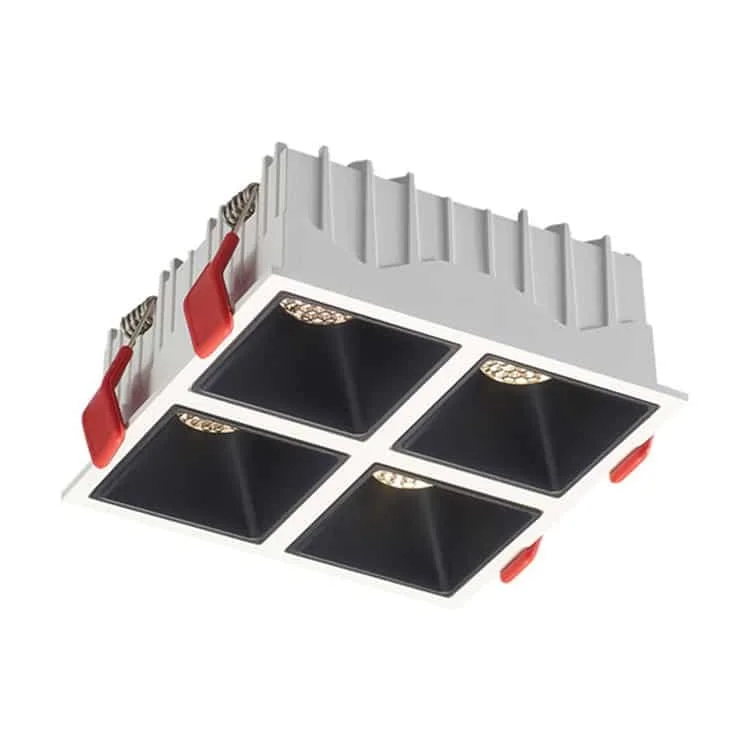 Derin optikli çok modüllü tavan downlight
