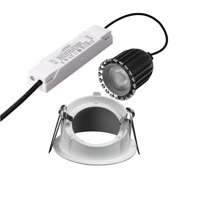Eğimli halkalı sabit sıva altı downlight
