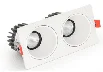Dubbele downlight