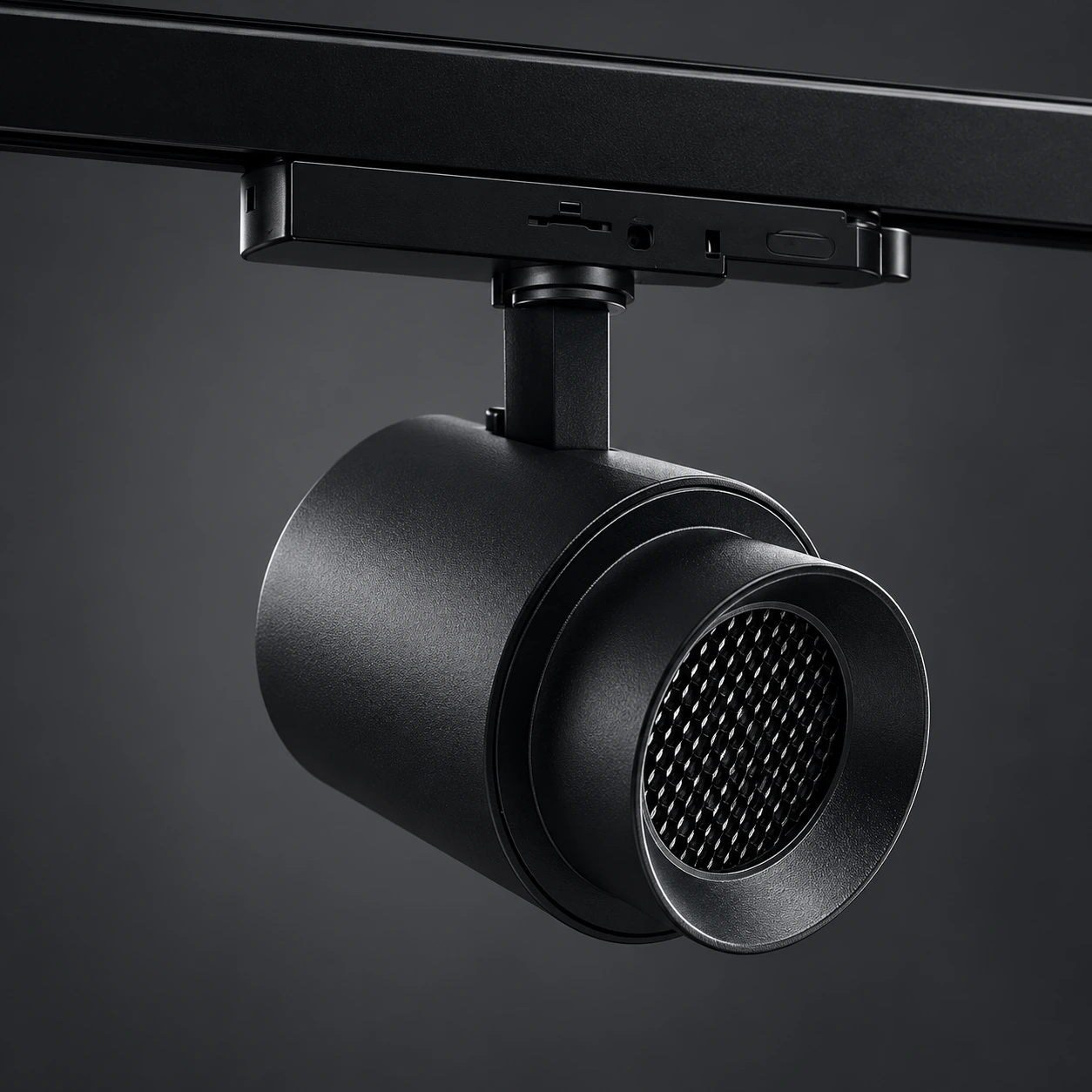 Railspots met honingraatraster voor accentverlichting