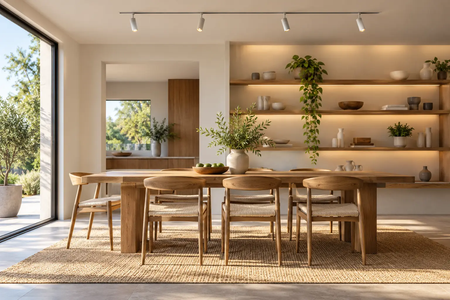 bright dining room led track accent lighting