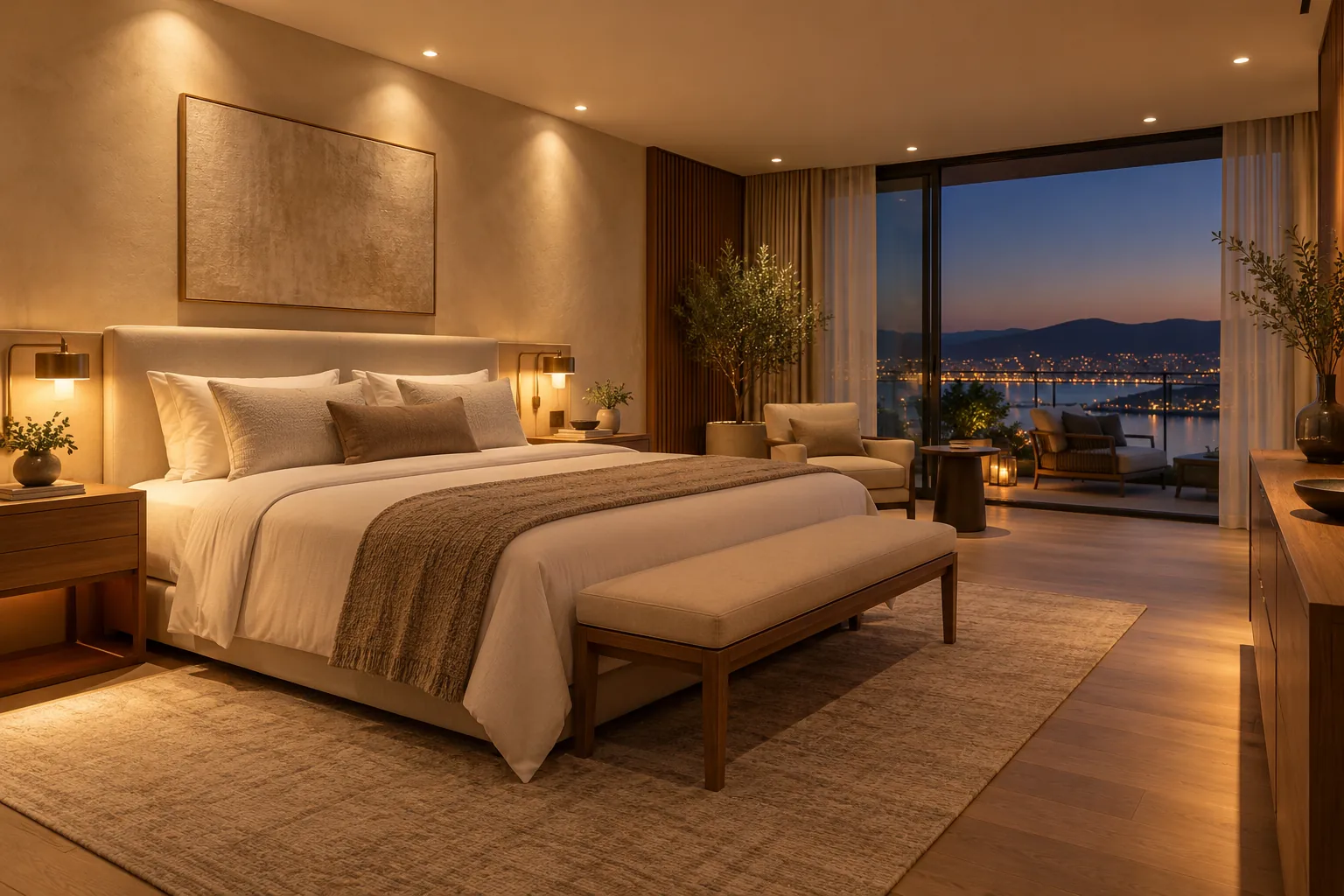 Downlights voor hotels: lichtplan voor kamers, lobby en receptie