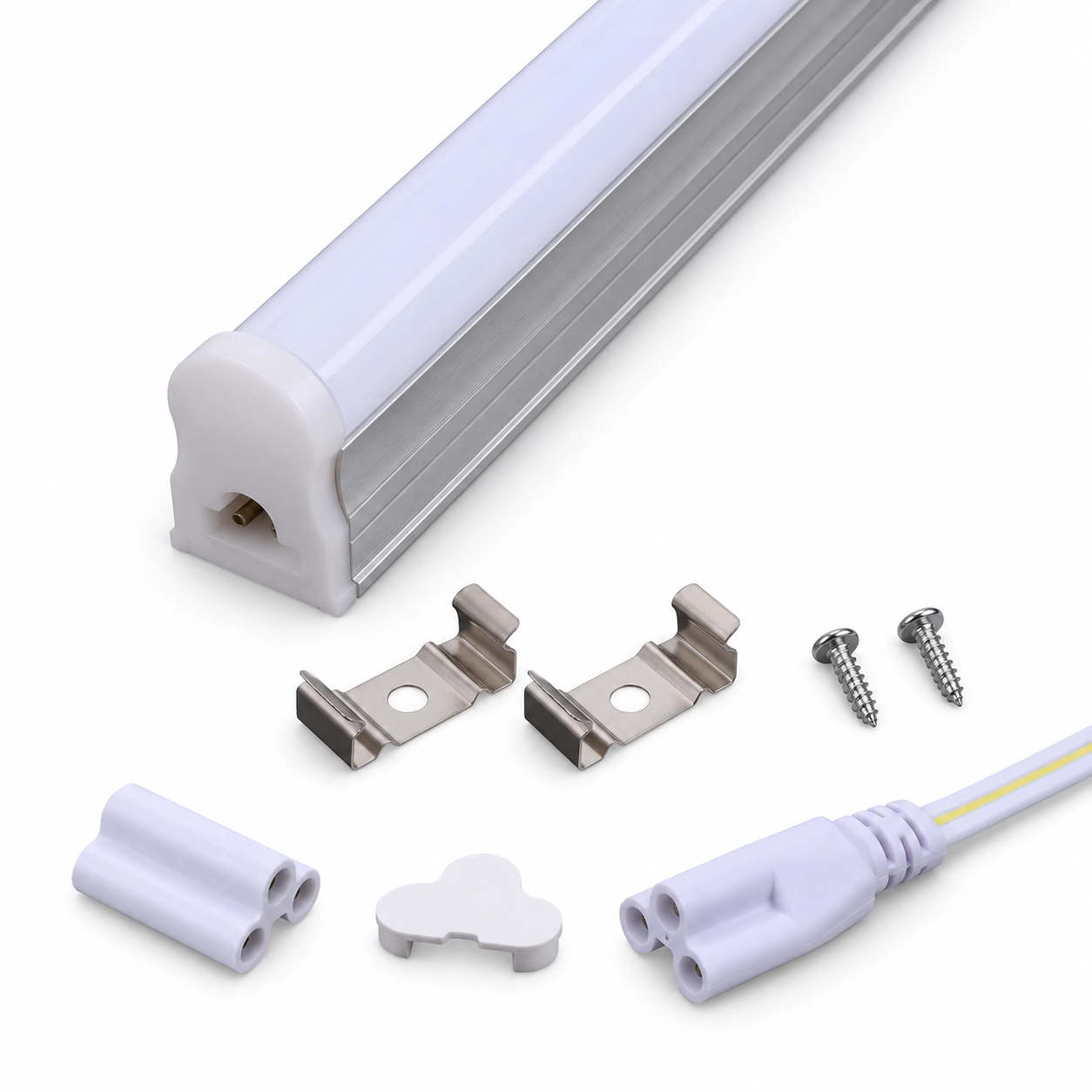Geïntegreerde T5-armaturen voor koppelbare lichtlijnen