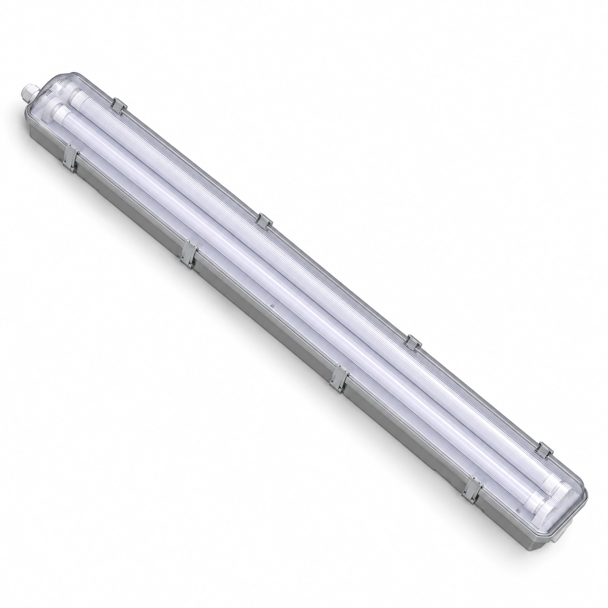 twin tube led triproof batten recreated white background