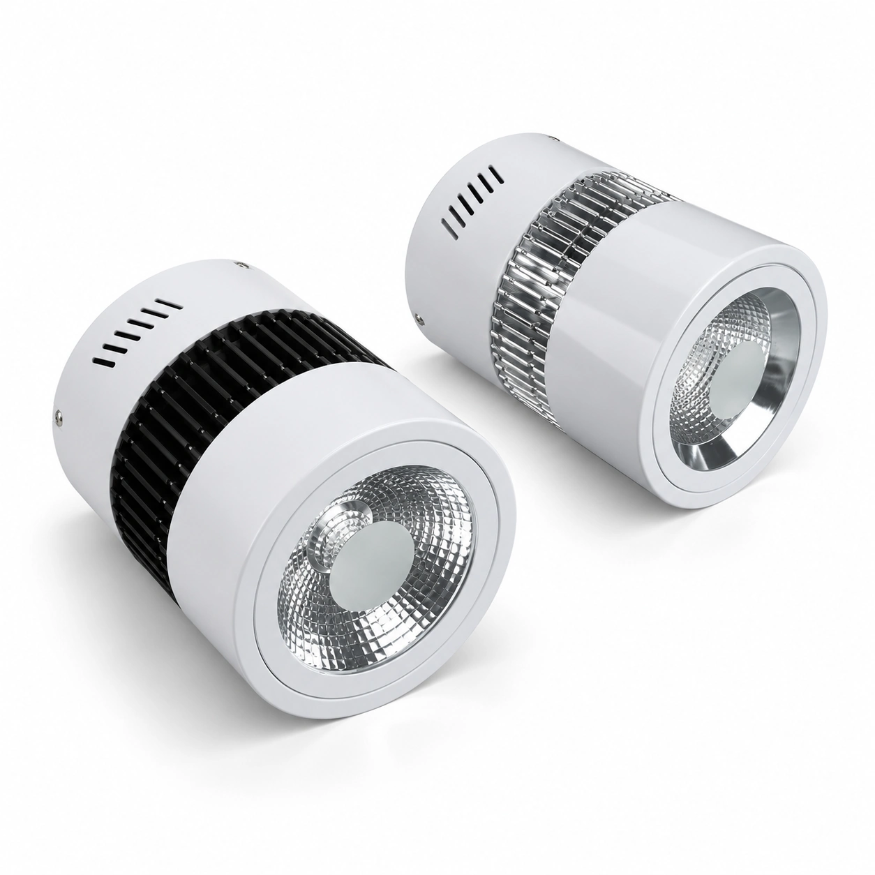 Opbouw- en pendeldownlights van 50–200 W